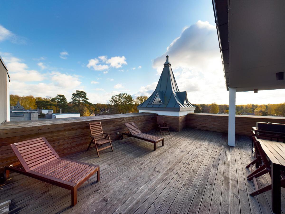 Apartamento Sky Garden Jūrkalne Exterior foto