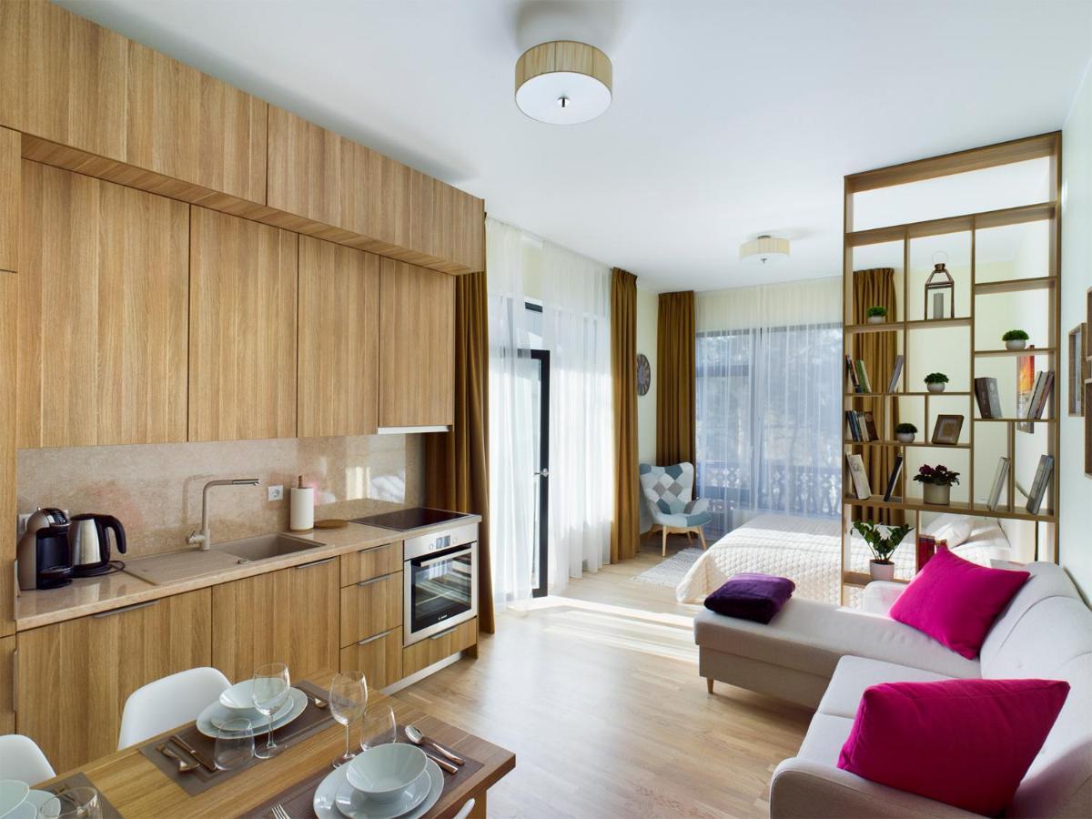 Apartamento Sky Garden Jūrkalne Exterior foto
